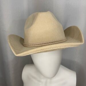 Tan Cowboy Hat with Braided Band